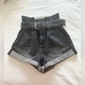 Alice + Olivia Black Shorts